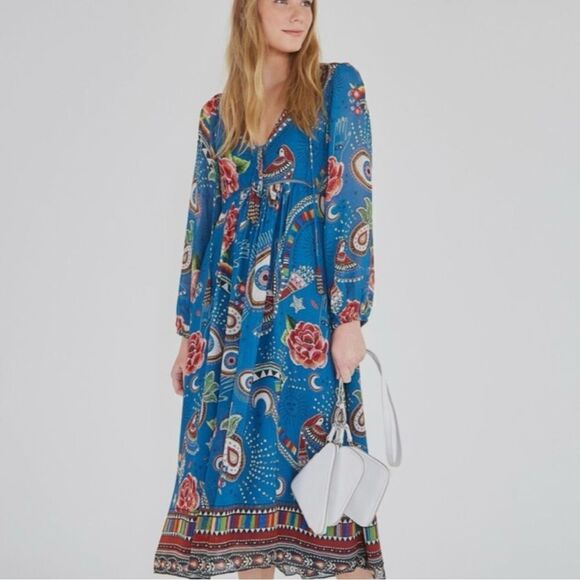 Farm Rio Mystic Midi Dress - Picture 2 of 15